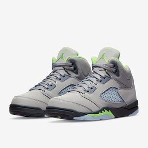 2022 Air Jordan Retro Green Bean Reflective Shoes Size 13C